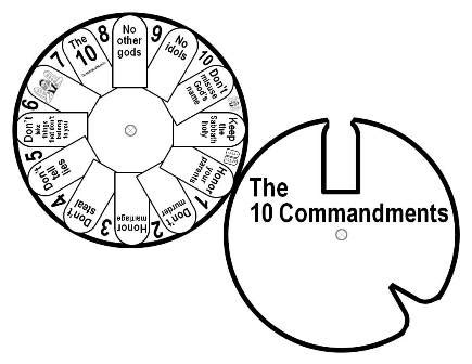 10 Commandments Kjv Bible