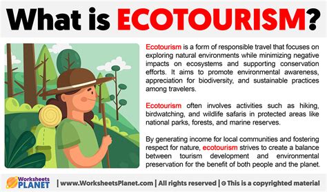 What is Ecotourism | Definition of Ecotourism