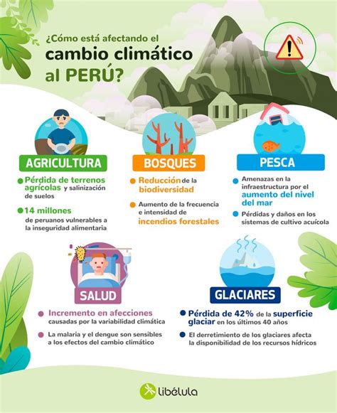 ¿cómo El Cambio Climático Está Ya Afectando Al Perú Libélula Libélula