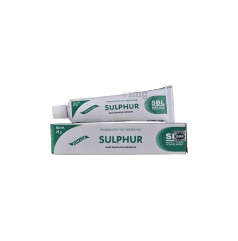 Sbl Sulphur Ointment Buy Tube Of Gm Ointment At Best Price In