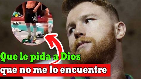 Canelo Alvarez Amenaza A Messi Por Patear La Playera De La Seleccion