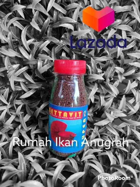 Bettavit Pakan Ikan Cupang Guppy Hias Gr Lazada Indonesia