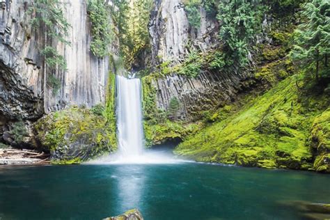 The Toketee Falls, Oregon