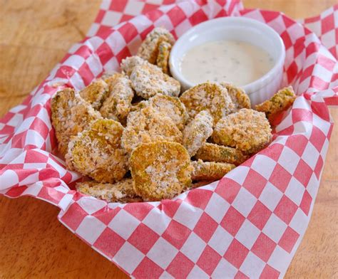 Oven Fried Pickles Baked In