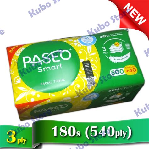 Paseo Smart Facial Tissue Ply Lembar Ply Tisu Lembut Premium