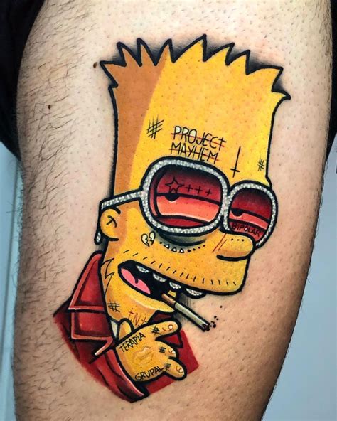 The Simpsons 200 the best tattoos ever iNKPPL Tatuering Målningar