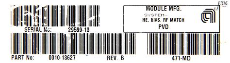 3778 APPLIED MATERIALS ASSY HIGH EFFICIENCY RF MATCH BIAS 0010 13627