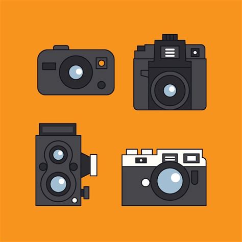 Free Vector Camera Design Collection