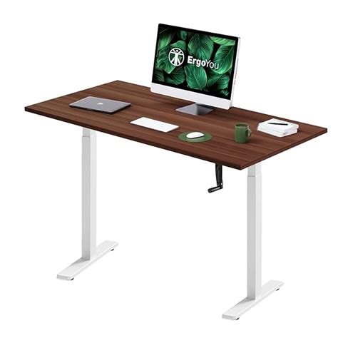 Ergoyou Manual Height Adjustable Table 59 X 295 Inches 2 Stage