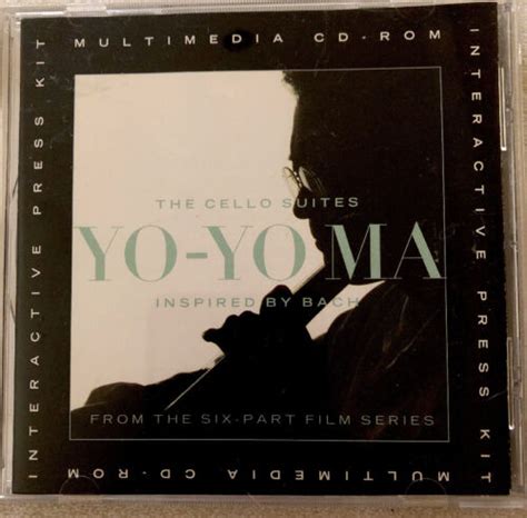 Yo Yo Ma Cello Suites Inspired By Bach Multimedia Cd Rom Interactive Press Kit Ebay