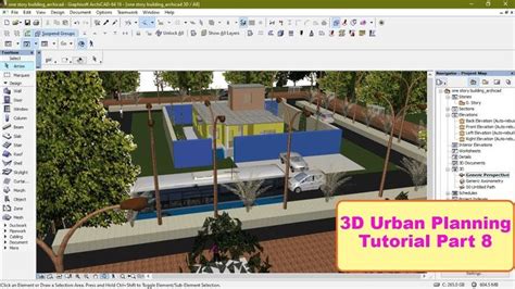 Archicad Beginner Tutorial D Urban Planing Tutorial Part