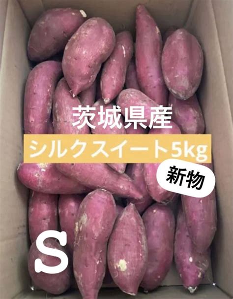 新物 ︎茨城県産 シルクスイート ︎sサイズ 5㎏ さつまいも By メルカリ