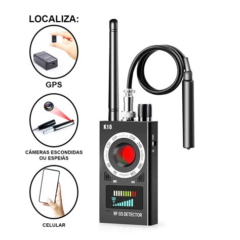 Detector Localizador Sinal Camera Segurança Escondida Escuta Espia