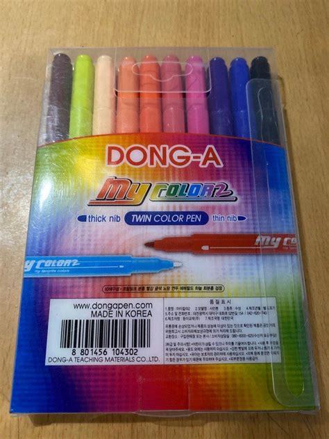 Dong A My Color Twin Color Pen Pack On Carousell