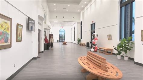 The Barbara W Nelson Fine Arts Center Opened At Bay High School Youtube