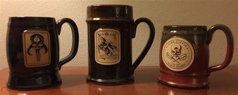 Zero Foxtrot Lot of 3 Mugs, Pale Rider Stein, Merc Mug And Stack Bodies ...