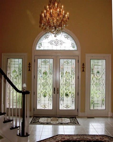 Full View Double Doors Clear Double Bevel Infinity Knots With Clear