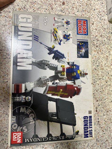 Mega Bloks Gundam Rx 78 2 Lego Hobbies And Toys Toys And Games On Carousell