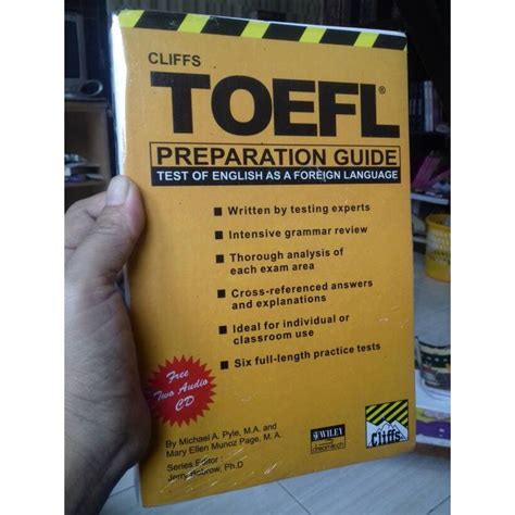 Jual Buku Toefl Cliff Buku Toefl Preparation Indonesia Shopee Indonesia