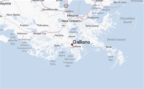 Galliano Weather Forecast