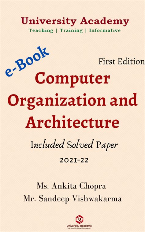 Computer Organization And Architecture E Book With Previous Year Solved