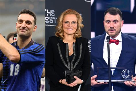 The Best Fifa Football Awards Lionel Scaloni Sarina Wiegman Named