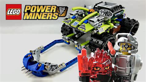 Lego Power Miners Claw Catcher Set Review 2010 Set 8190 Youtube