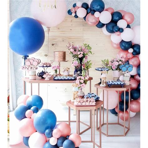 Buy Soonlyn Gender Reveal Decorations Balloon Garland Kit 128 Pcs Navy