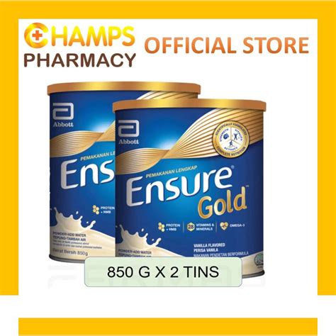 Abbott Ensure Gold Vanilla 2x850g Shopee Malaysia