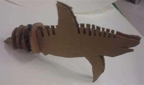 Jory's Blog: Cardboard Animal Sculpture Project