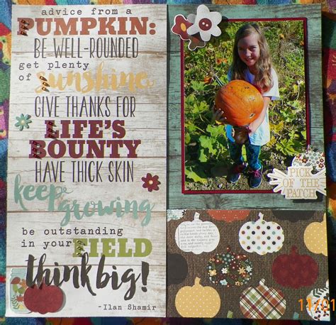 Brilliant Picture Of Fall Scrapbook Ideas Pumpkin Patches Fall