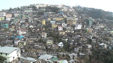 View Of Kohima City Of Nagaland Youtube