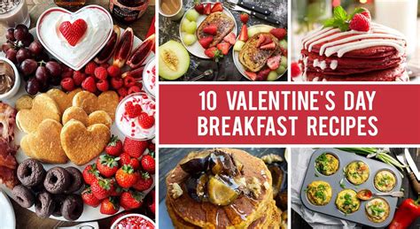 10 Best Valentine's Day Breakfast Recipes - Gourmandelle