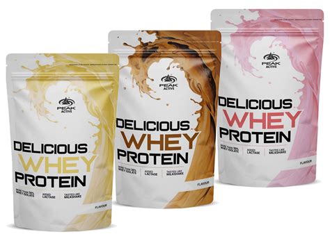 Peak Delicious Whey Protein 1000 G Protein Eiweiß Hq Fitde