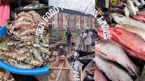 Market Vlog The Biggest Seafood Market In Lagos Makoko Market