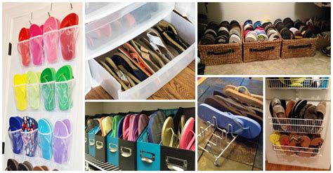 Clever Ways To Keep Your Flip Flops Organized This Summer