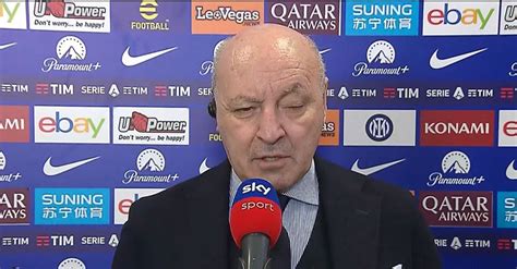 Video Marotta Psg Su Lautaro Nessuna Preoccupazione Fc Inter