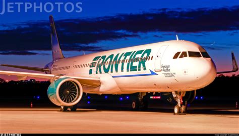 N635FR Airbus A321 271NX Frontier Airlines Justin Kocsis JetPhotos