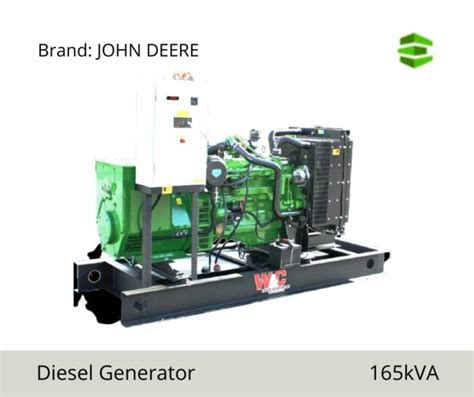 165kva 3 Phase Diesel Generator With John Deere Engine Price In Bangladesh Bd