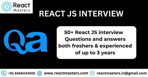 React Js Interview Questions With Answers