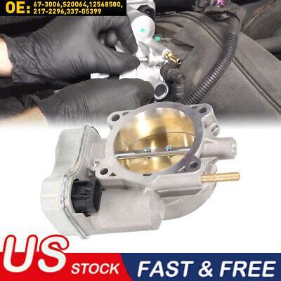 Throttle Body For Chevrolet Trailblazer Colorado Gmc Envoy Canyon L