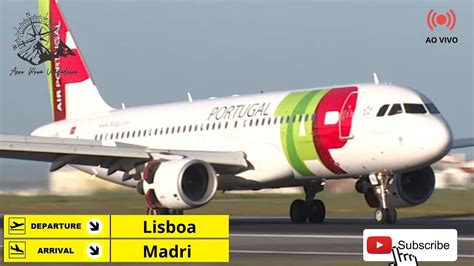 Voo De Lisboa LPPT Para Madri LEMD No Flight Simulator 2020 YouTube