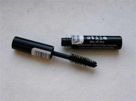 Thrift Thick: stila stay all day waterproof volumizing mascara: Swatches + Review!