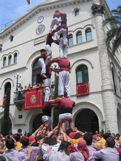 Badalona Jornada Castellera Festes De Maig Carquinyol Flickr