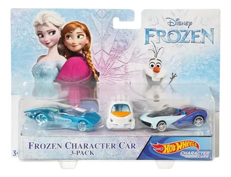 Hot Wheels Disney Cars Pixar Pack Frozen Elsa Olaf Anna Frete Gr Tis