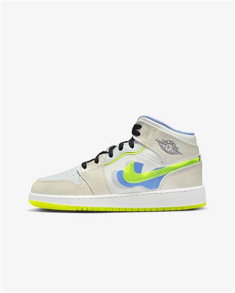 Air Jordan 1 Mid Se Older Kids Shoes Nike No