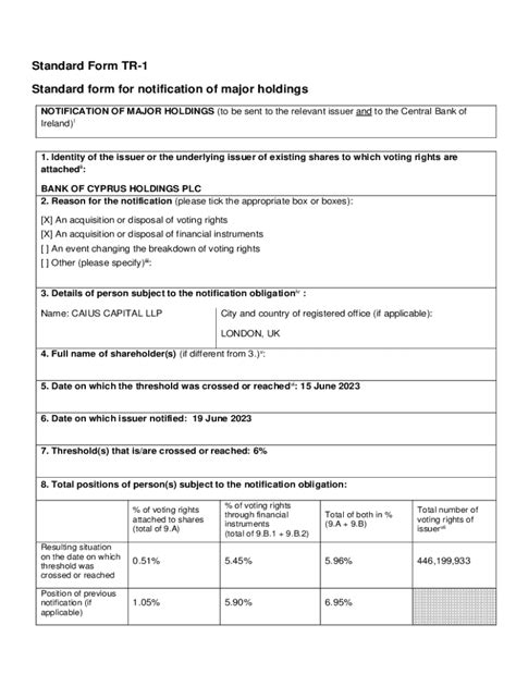 Fillable Online Tr Standard Forms Fax Email Print Pdffiller