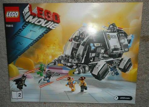 LEGO 70815 INSTRUCTIONS & STICKER ONLY NEW From Set NEW | eBay