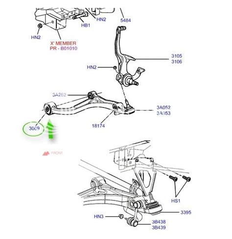 New Au Ba Bf Ford Falcon Front Lower Control Arm Suspension Bush Ebay