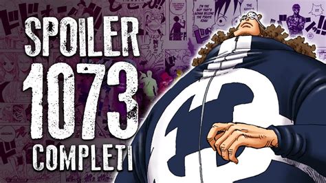 ONE PIECE SPOILER 1073 ANTICIPAZIONI ONE PIECE 1073 YouTube